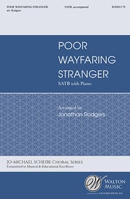 Poor Wayfaring Stranger SATB choral sheet music cover Thumbnail